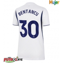 Camiseta Tottenham Hotspur Rodrigo Bentancur #30 Primera Equipación para mujer 2026-27 manga corta